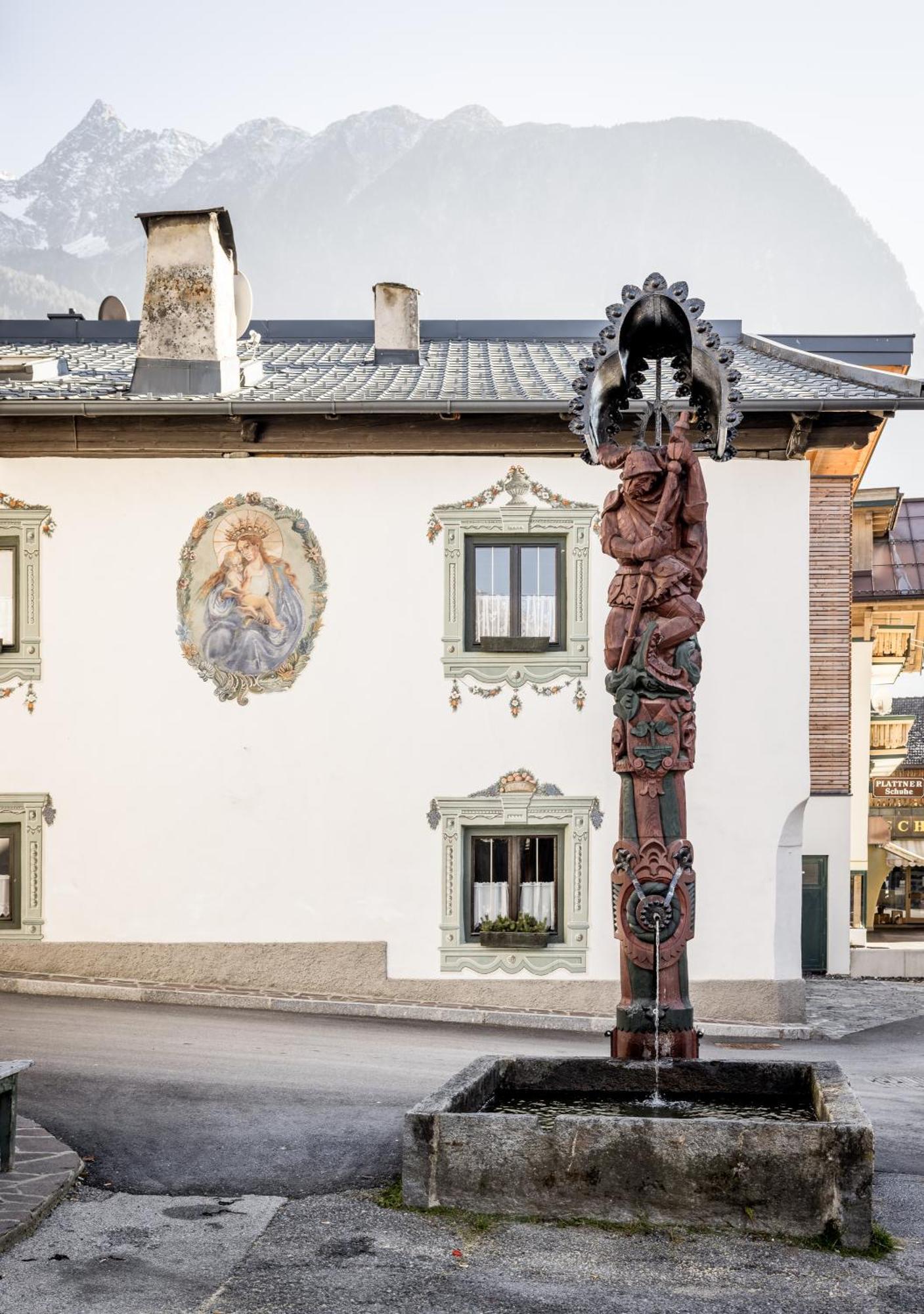 Am Dorfbrunnen Apartman Oetz Kültér fotó